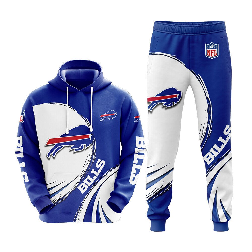 Buildercar - Buffalo Bills NFL Football Team Sport Hoodie Tracksuit