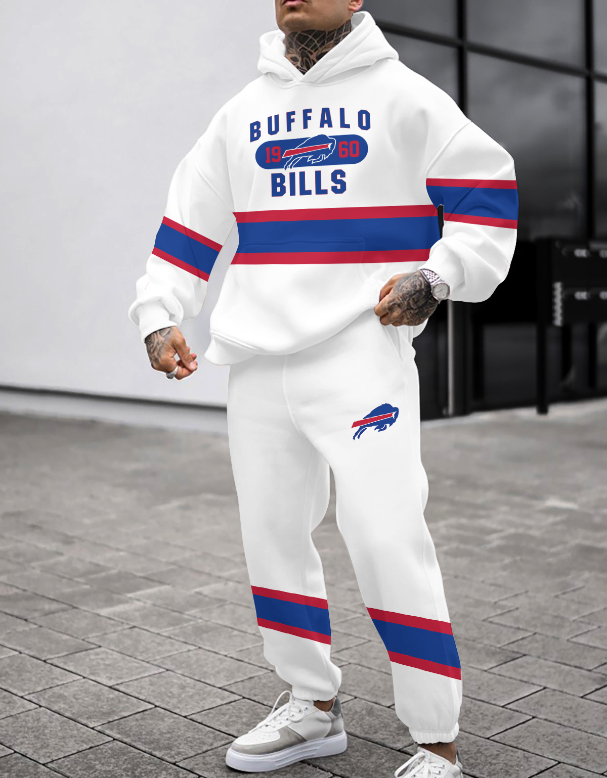 Buildercar - Buffalo Bills NFL Sport Hoodie Tracksuit Style 270