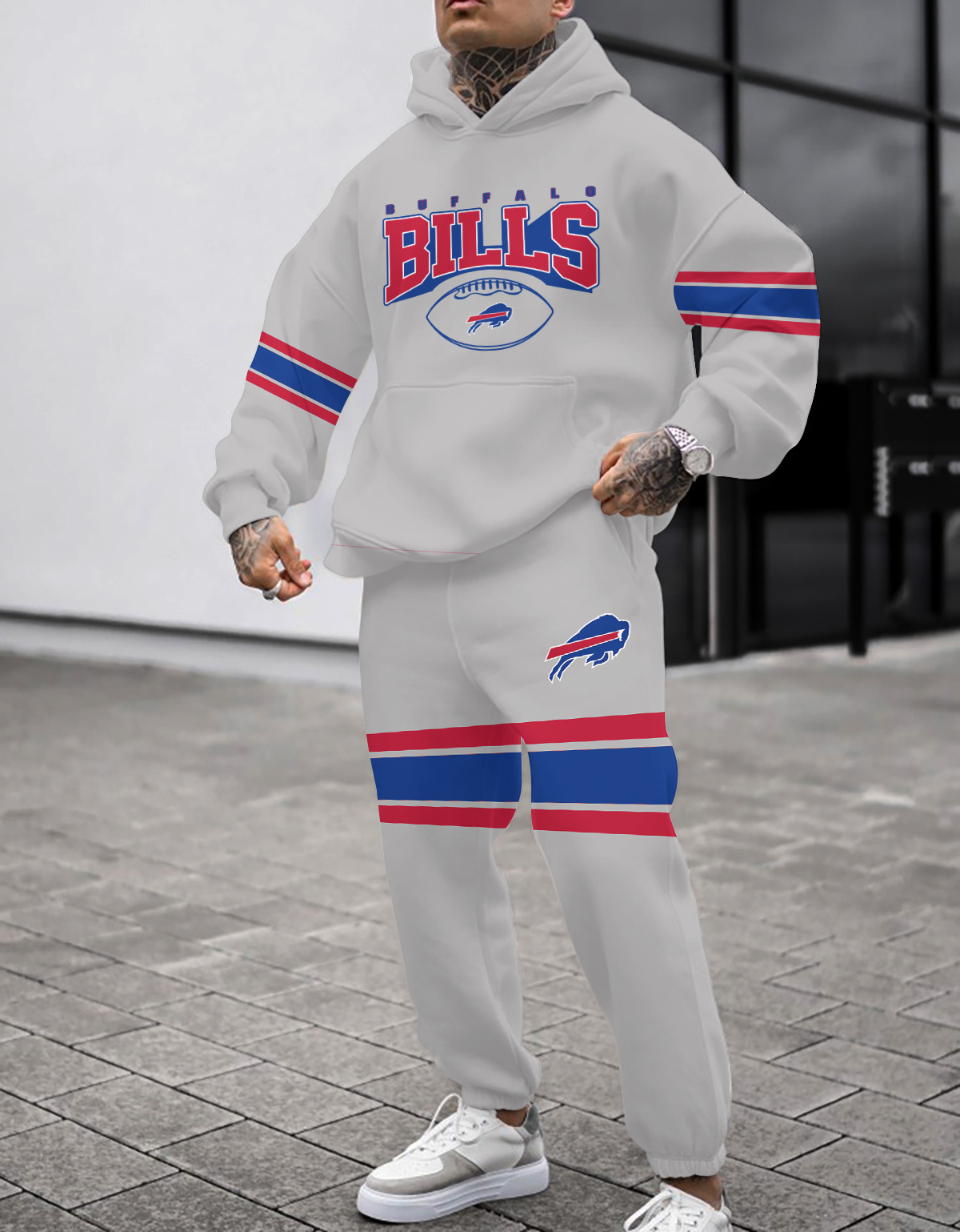 Buildercar - Buffalo Bills NFL Sport Hoodie Tracksuit Style 271