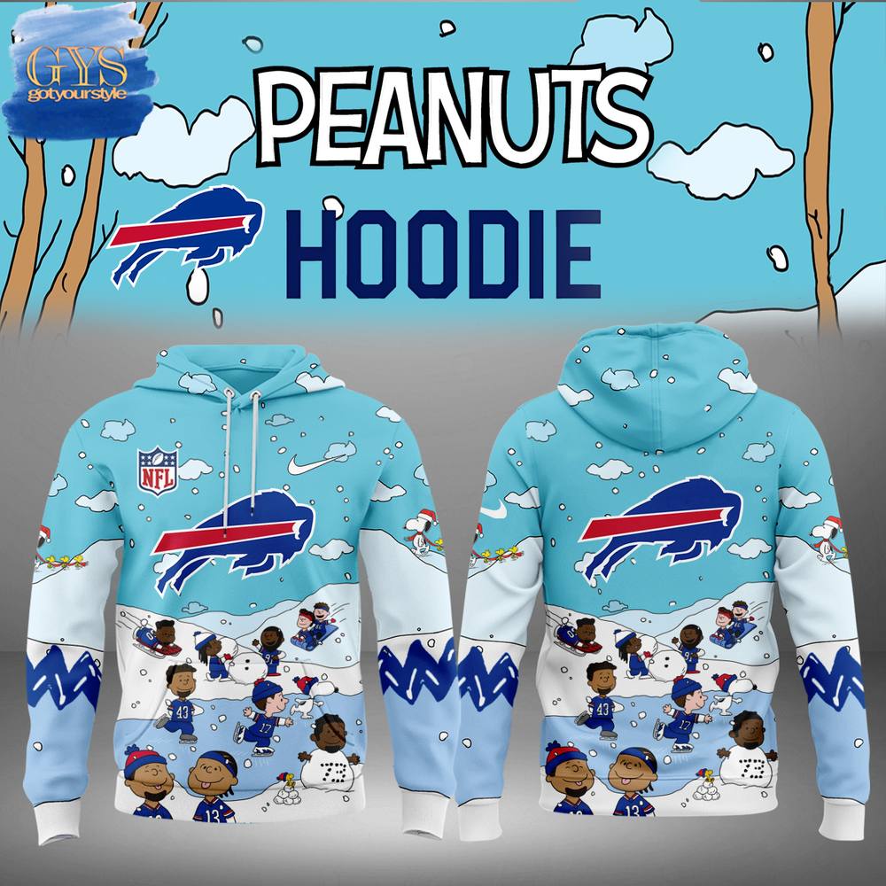 Buildercar - Buffalo Bills Peanuts And Snoopy Special Edition Hoodie