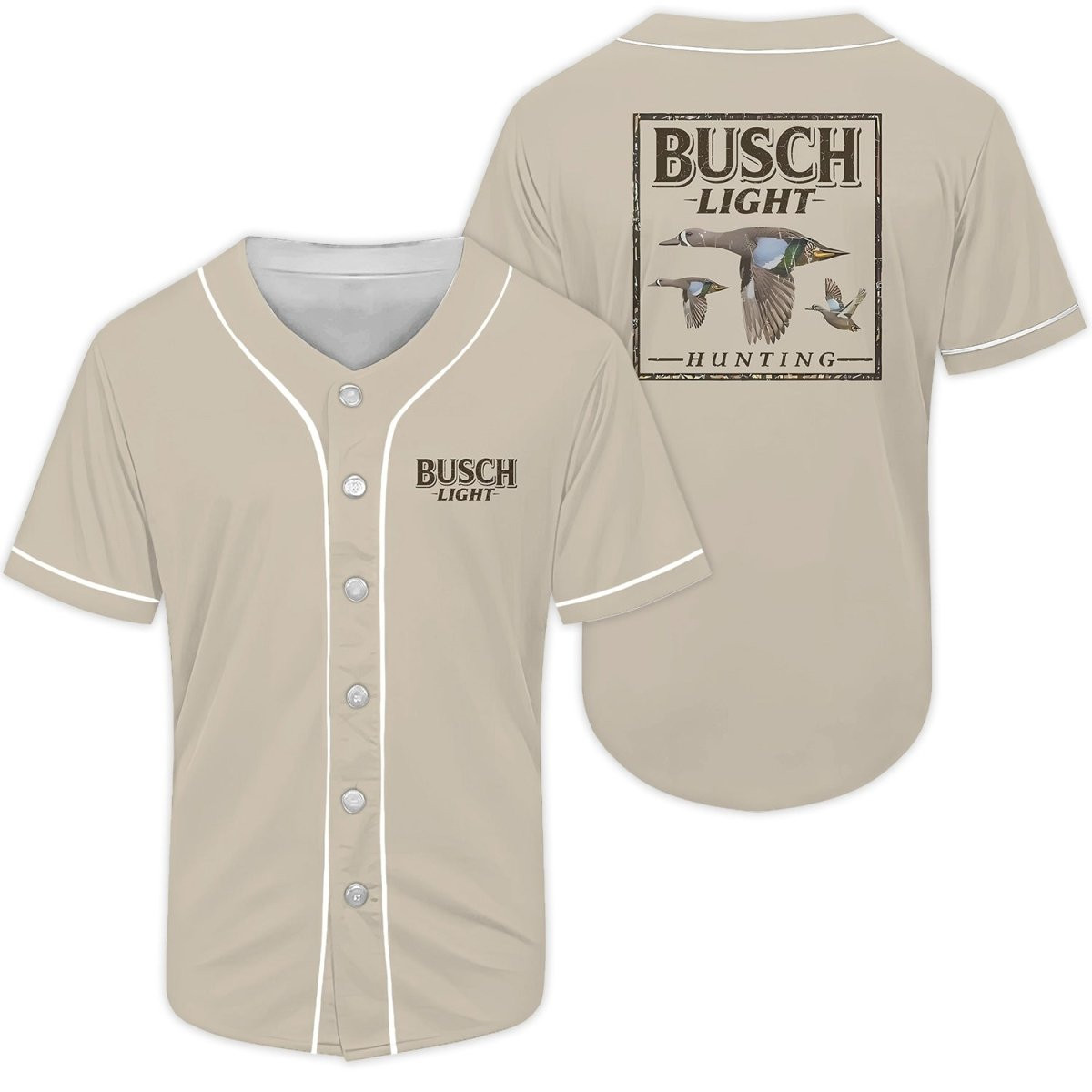 Buildercar - Busch Light Mallard Baseball Jersey