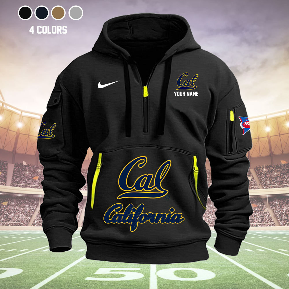 Buildercar - California Golden Bears Quarter Zip Hoodie Set