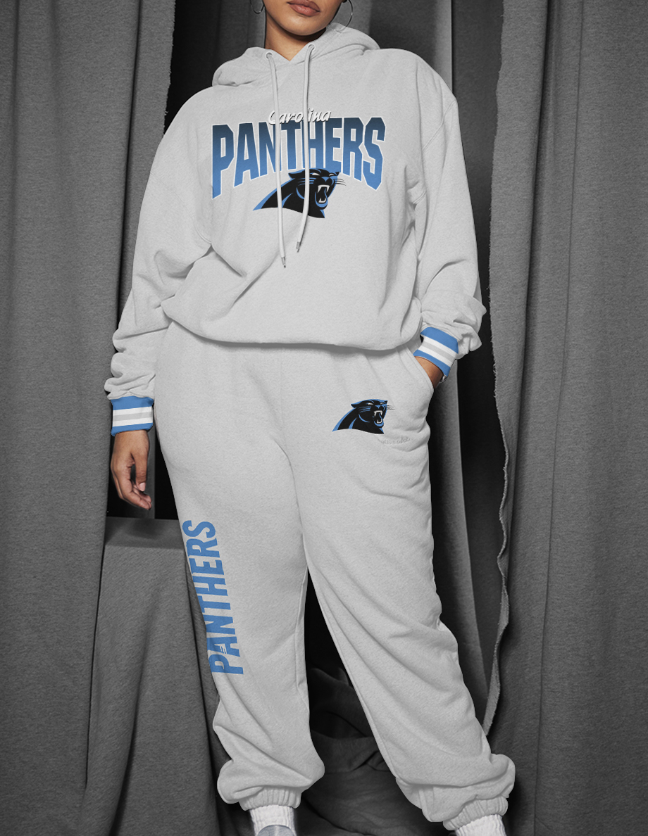Buildercar - Carolina Panthers NFL Sport Hoodie Tracksuit Style 274