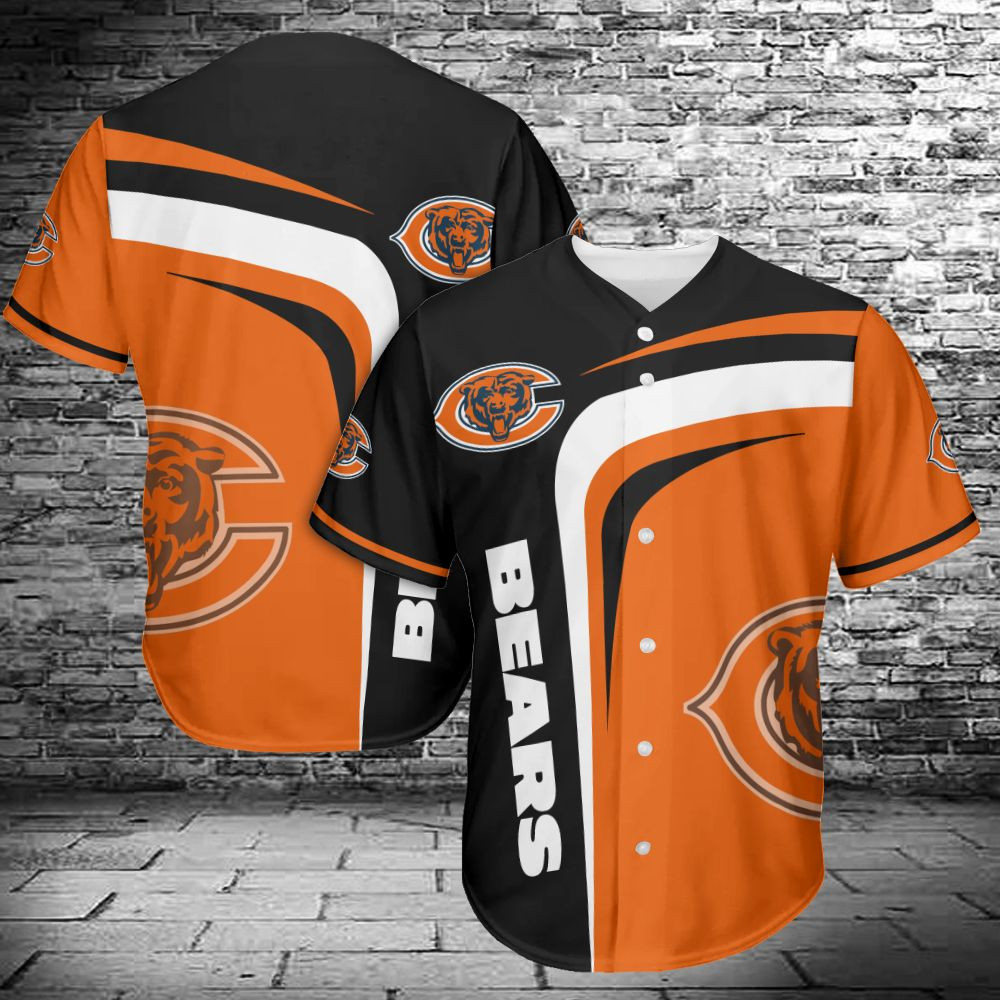 Buildercar - Chicago Bears Baseball Jersey