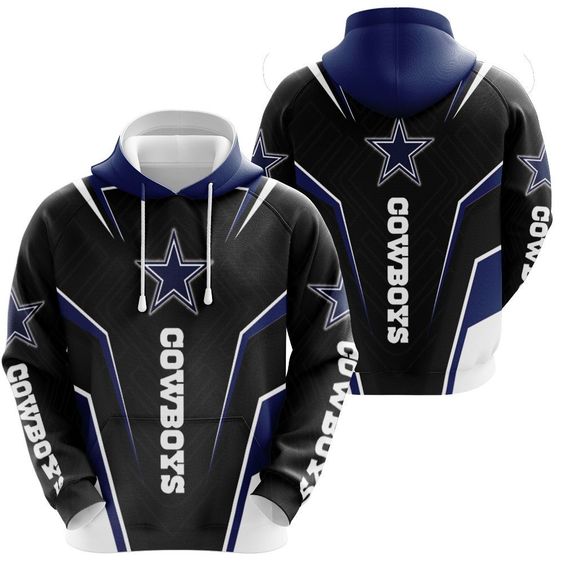 Buildercar - Dallas Cowboys V7 NFL Football Team Hoodie