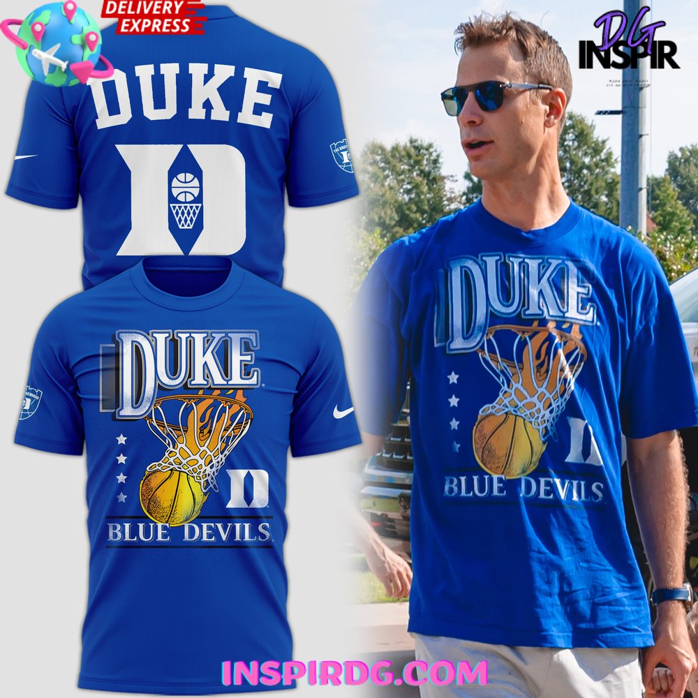 Buildercar - Duke Blue Devils Basketball 2025 NHL T-shirt
