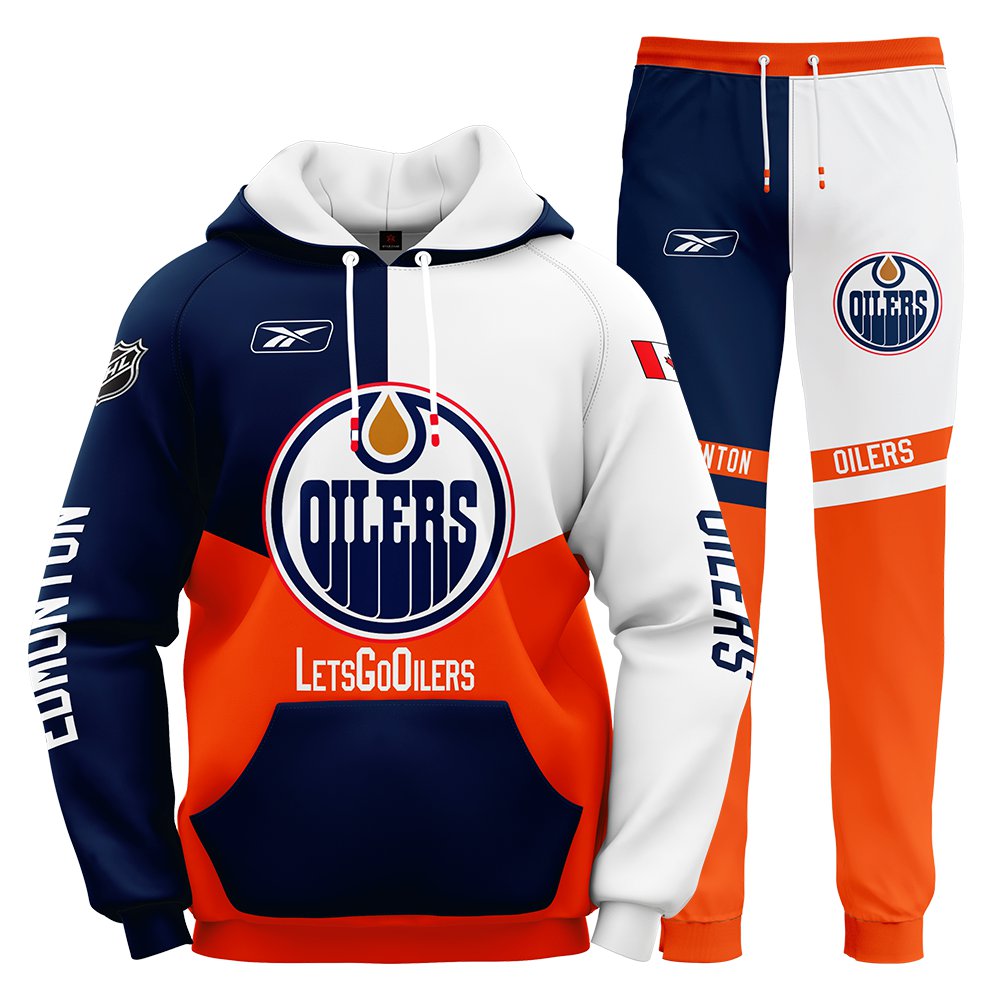 Buildercar - Edmonton Oilers NHL Team Sport Hoodie Tracksuit