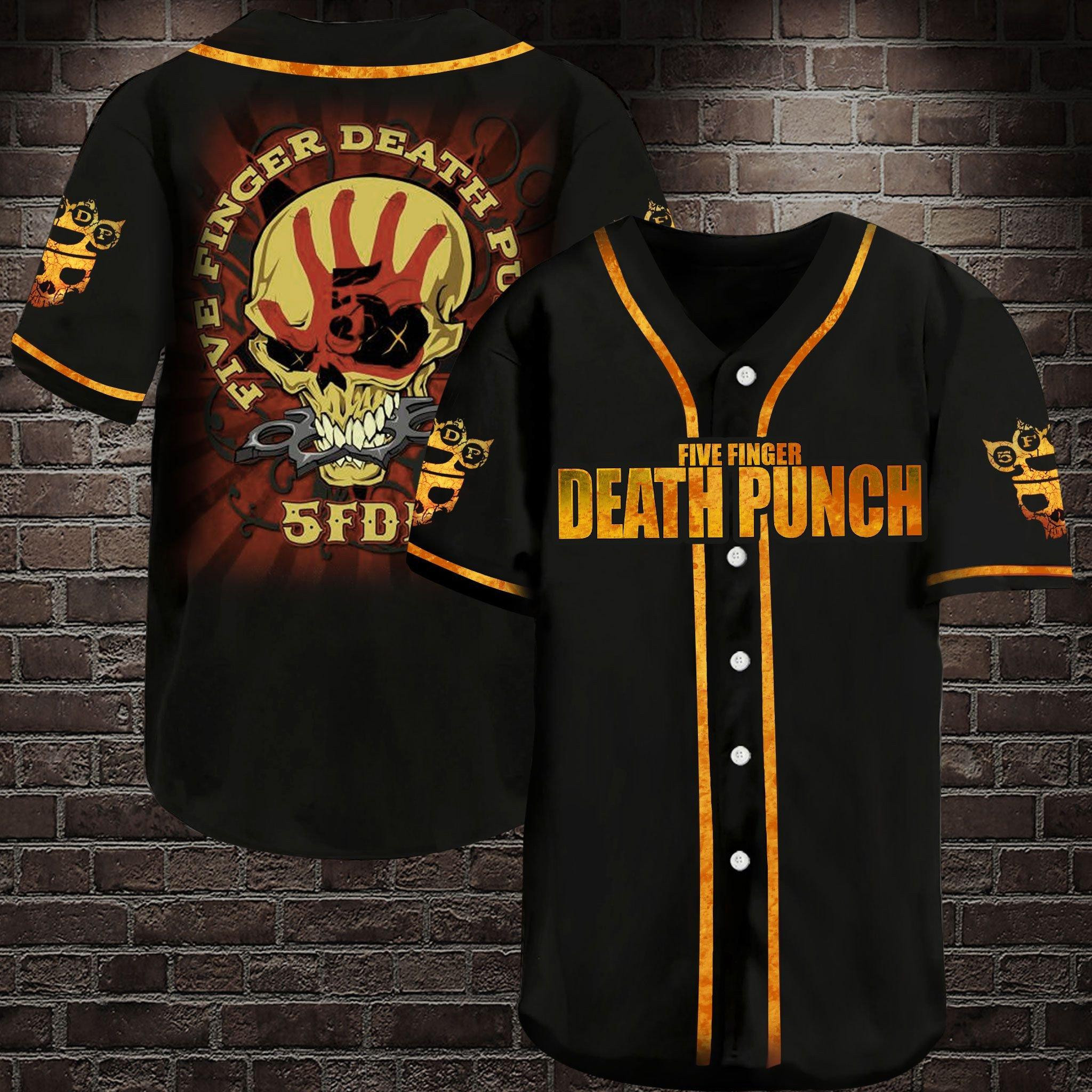 Buildercar - Five Finger Death Punch Baseball Jersey