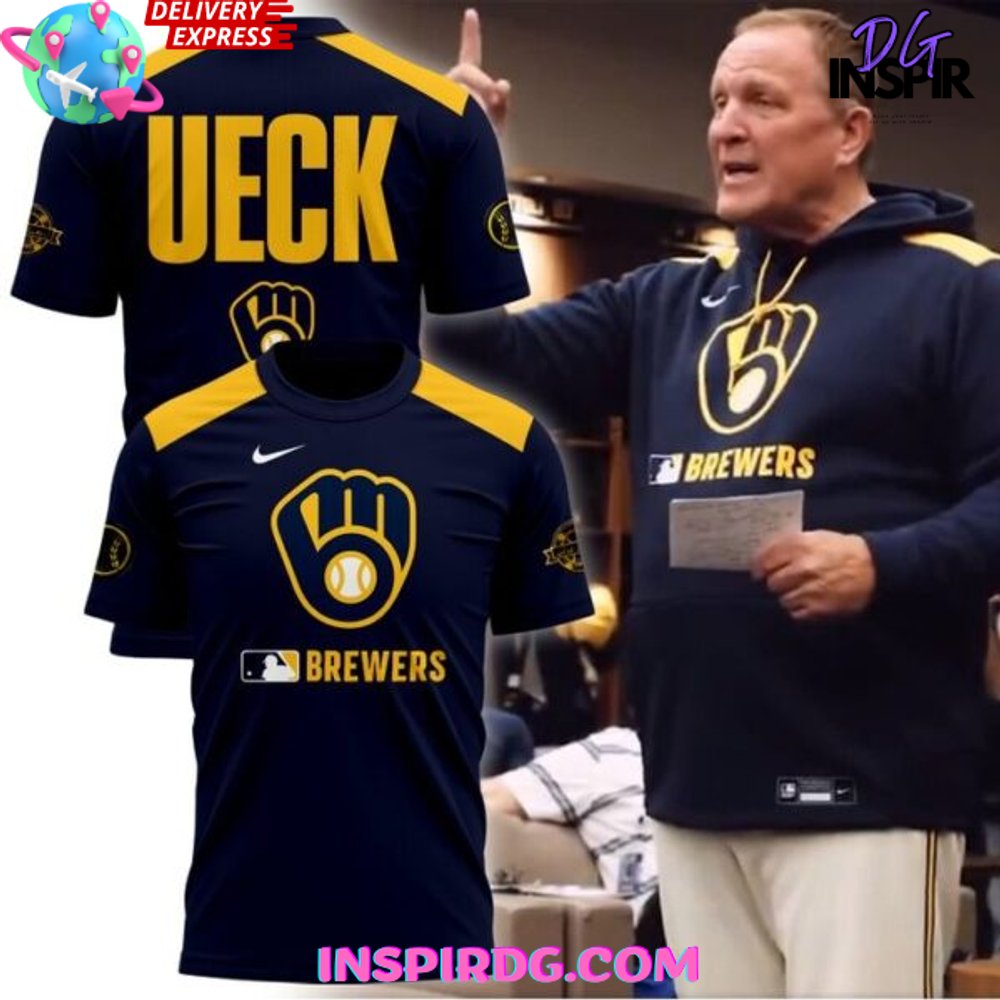 Buildercar - Hall of Famer Bob Uecker Milwaukee Brewers NHL T-shirt