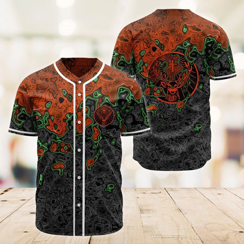Buildercar - Holographic Colorful Jagermeiser Baseball Jersey