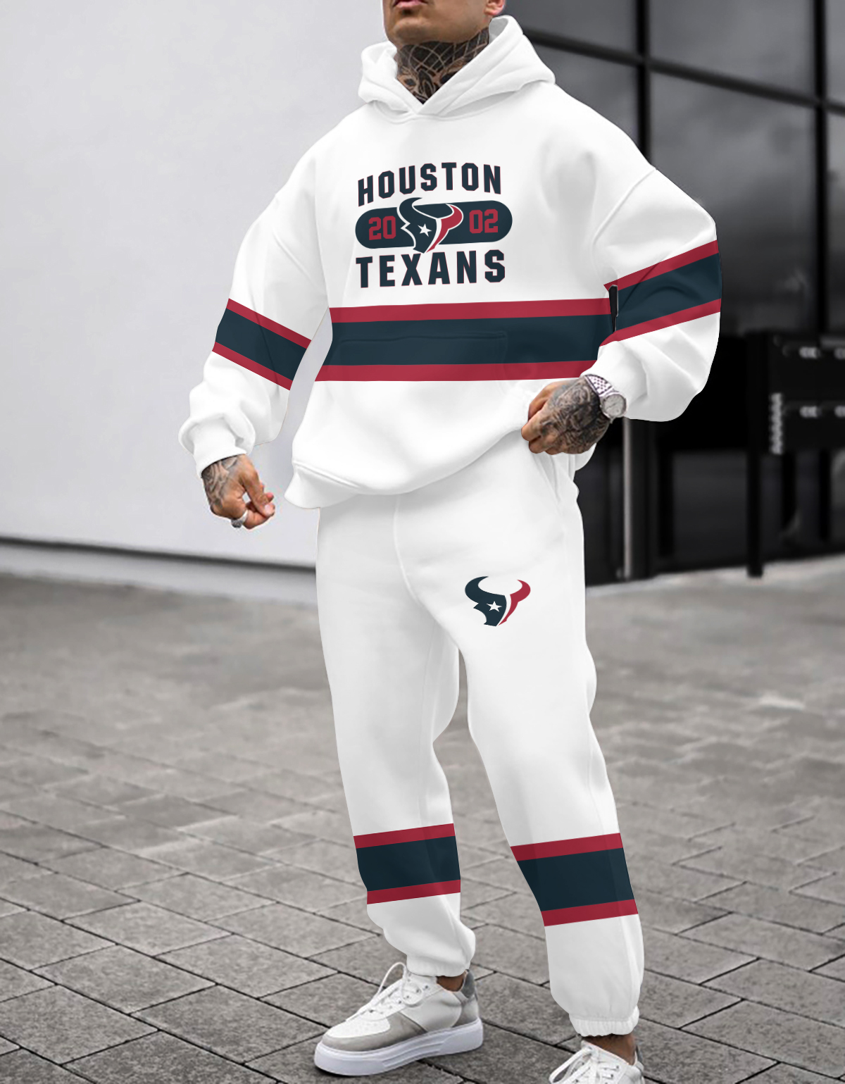 Buildercar - Houston Texans NFL Sport Hoodie Tracksuit Style 288