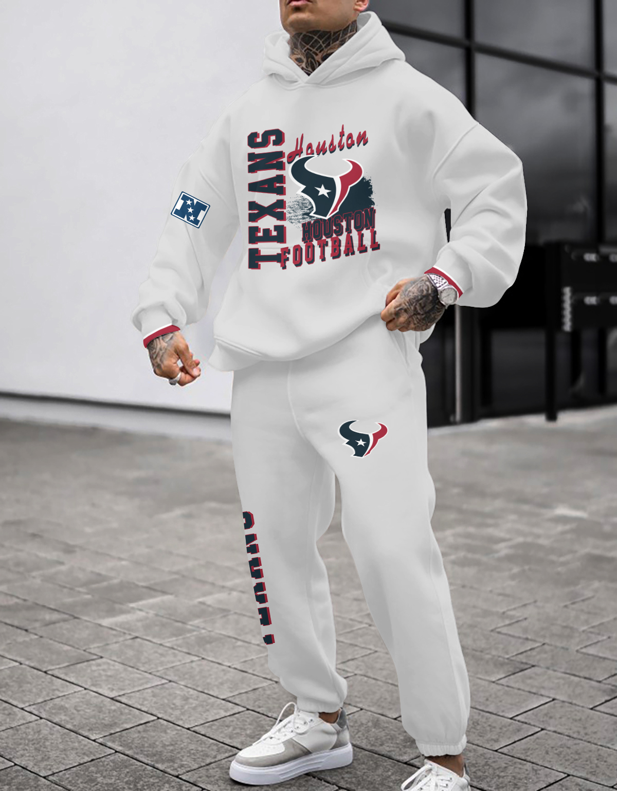 Buildercar - Houston Texans NFL Sport Hoodie Tracksuit Style 291