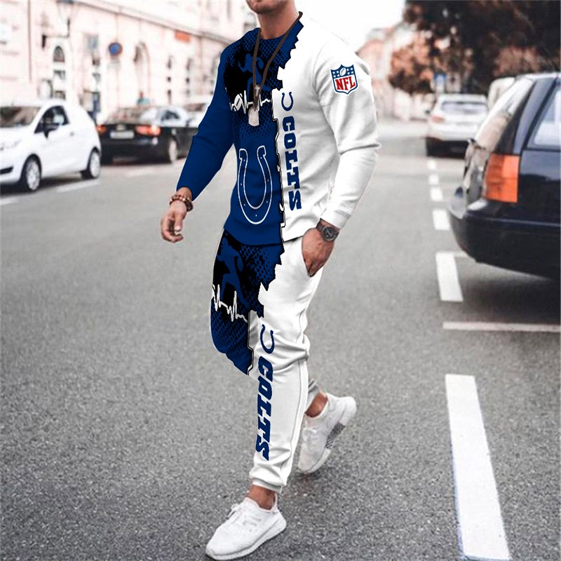 Buildercar - Indianapolis Colts NFL Football Team V2 Sport Hoodie Tracksuit