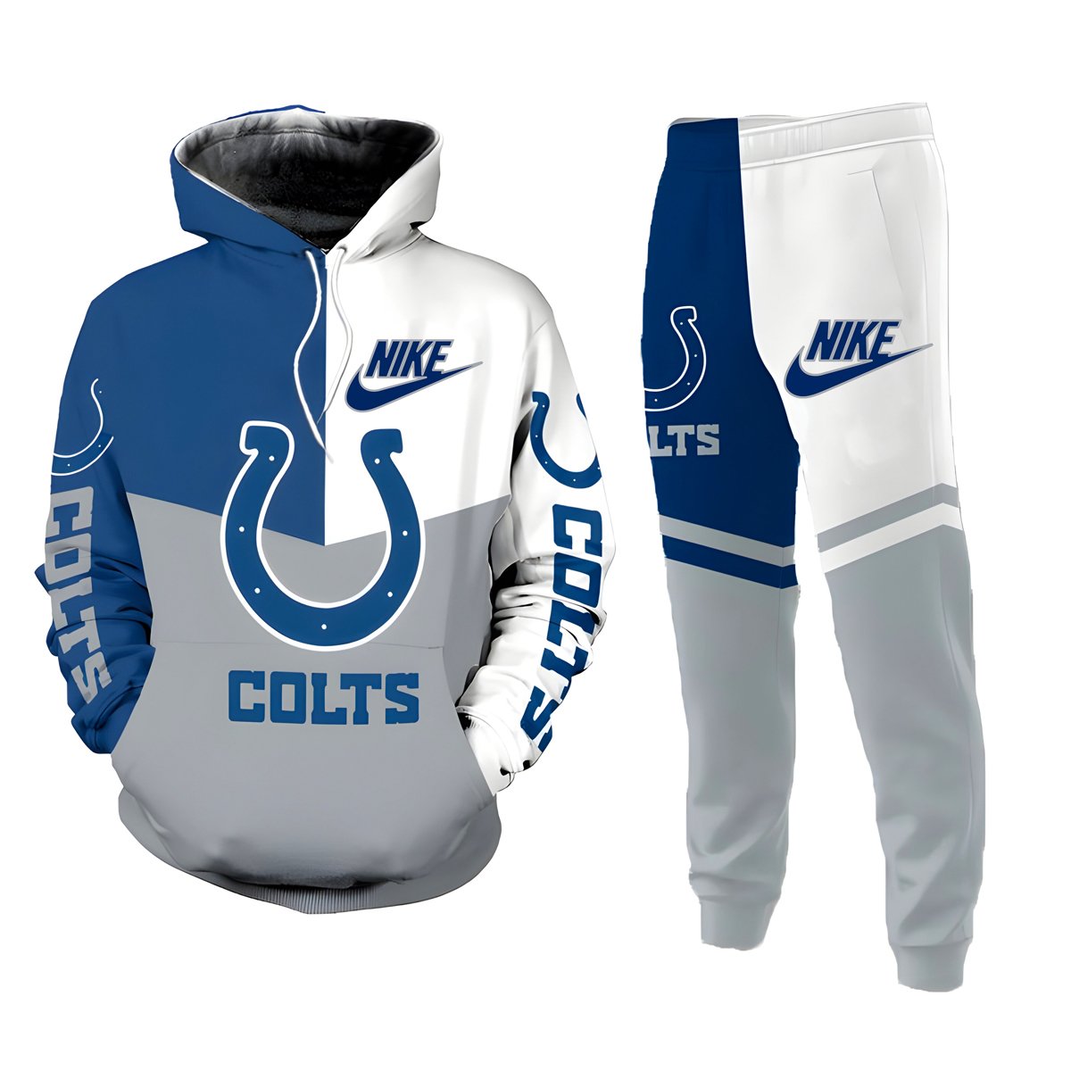 Buildercar - Indianapolis Colts Superior NFL Team Sport Hoodie Tracksuit