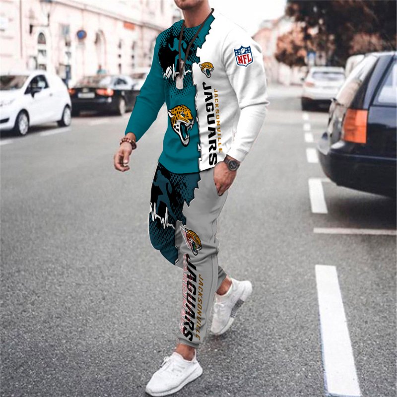 Buildercar - Jacksonville Jaguars NFL Football Team Sport Hoodie Tracksuit