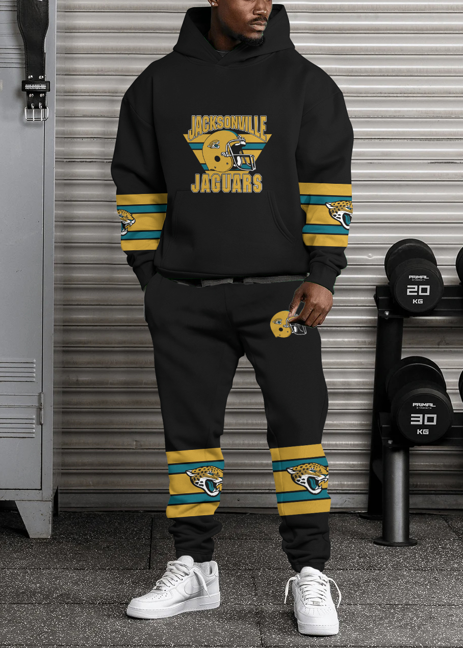 Buildercar - Jacksonville Jaguars NFL Sport Hoodie Tracksuit Style 281