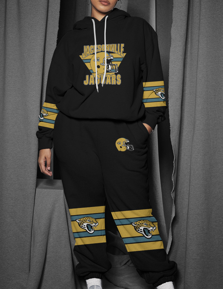 Buildercar - Jacksonville Jaguars NFL Sport Hoodie Tracksuit Style 308