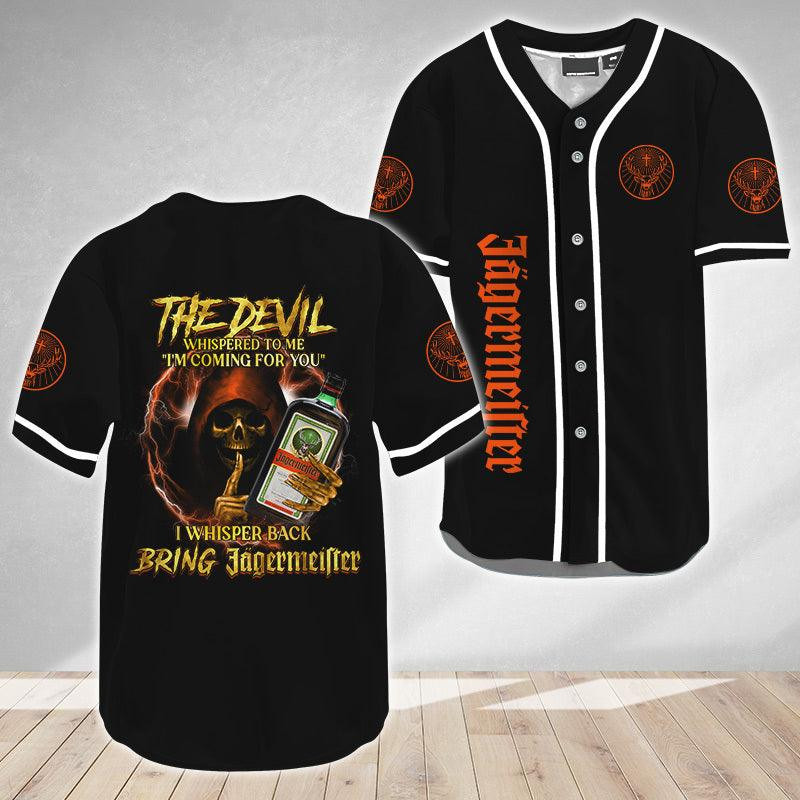 Buildercar - Jagermeister Bring From Devil Baseball Jersey