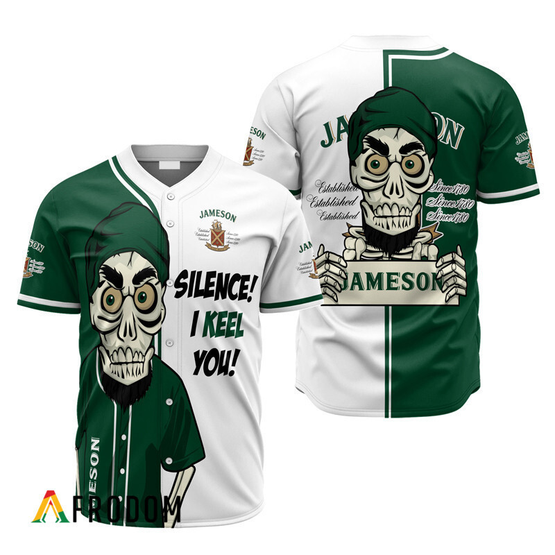 Buildercar - Jameson Silence I Keel You Baseball Jersey