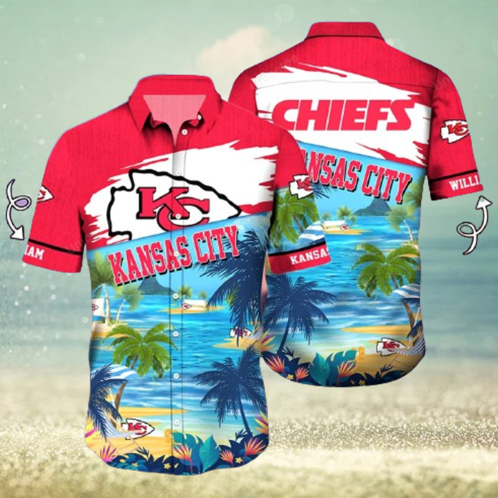 Buildercar - Kansas City Chiefs Sea NFL Football Team Hawaiian Shirt