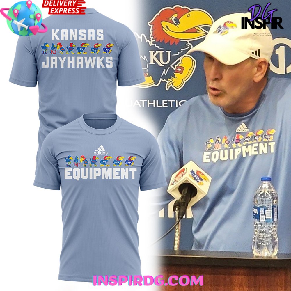 Buildercar - Kansas Jayhawks Football Equipment 2025 NHL T-shirt