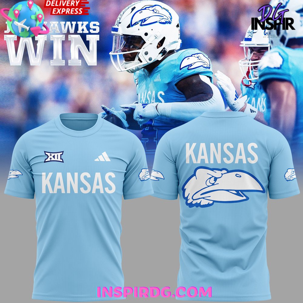 Buildercar - Kansas Jayhawks Hail To Old KU 2025 NHL T-shirt