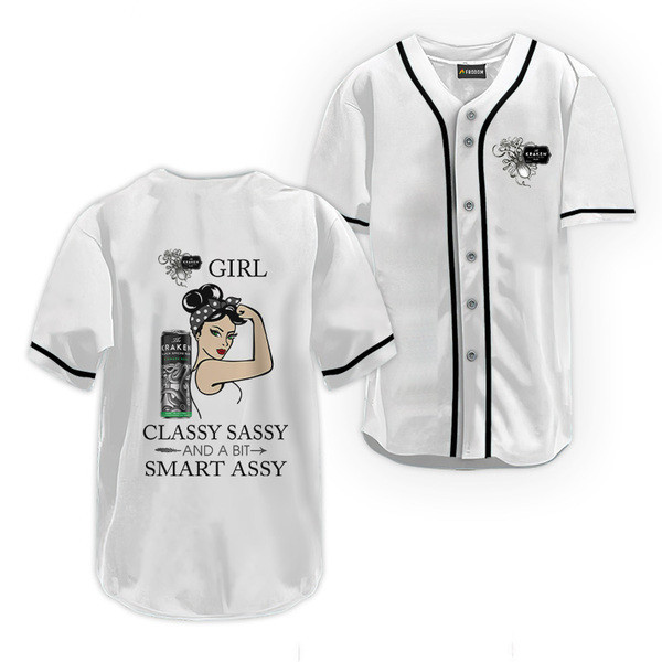 Buildercar - Kraken Rum Classy Sassy And A Bit Smart Assy Baseball Jersey