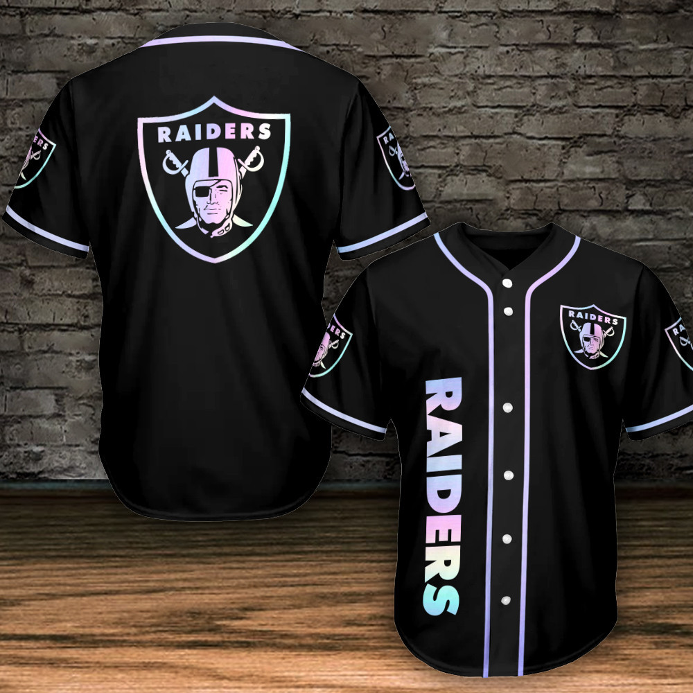 Buildercar - Las Vegas Raiders Baseball Jersey