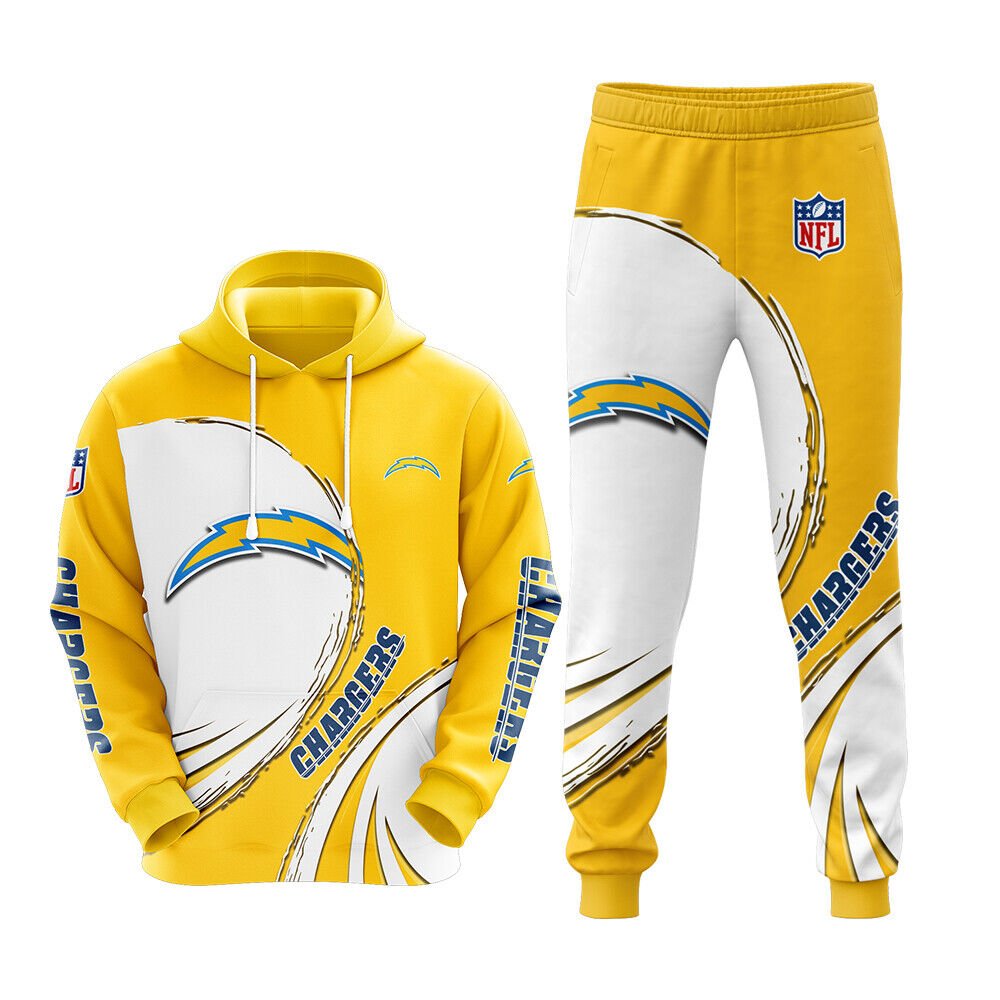 Buildercar - Los Angeles Chargers NFL Football Team Sport Hoodie Tracksuit