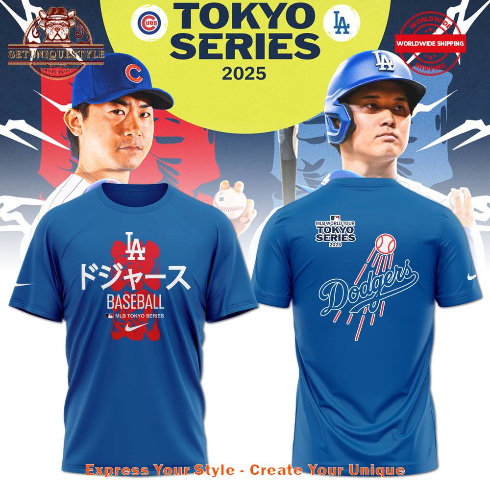 Buildercar - Los Angeles Dodgers Tokyo Series 2025 Limited NHL T-shirt