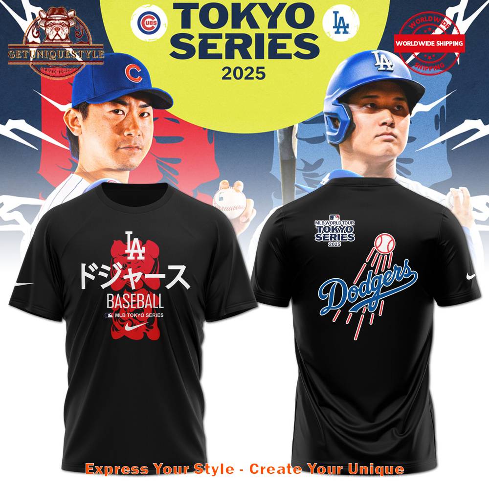 Buildercar - Los Angeles Dodgers Tokyo Series 2025 Limited NHL T-shirt