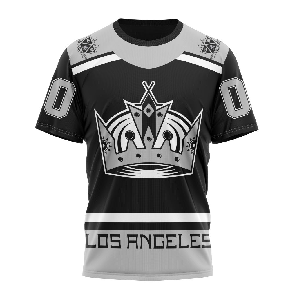 Buildercar - Los Angeles Kings Special Reverse Retro Redesign Personalized Name And Number T-Shirt