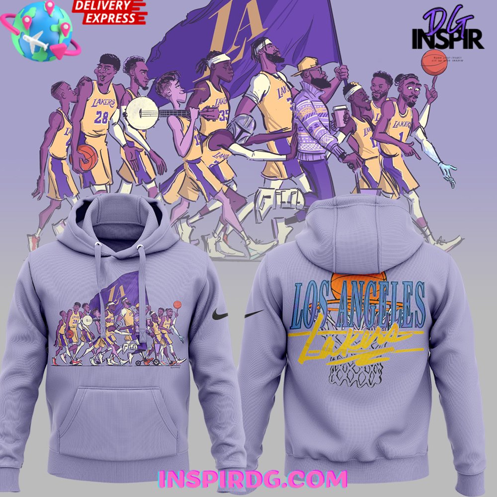Buildercar - Los Angeles Lakers Jack Perkins Lockstep 2025 Sweatshirt Hoodie