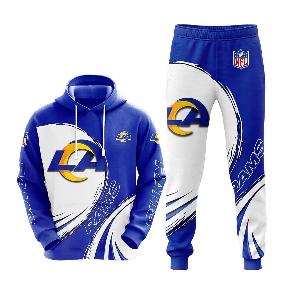 Buildercar - Los Angeles Rams NFL Football Team Sport Hoodie Tracksuit
