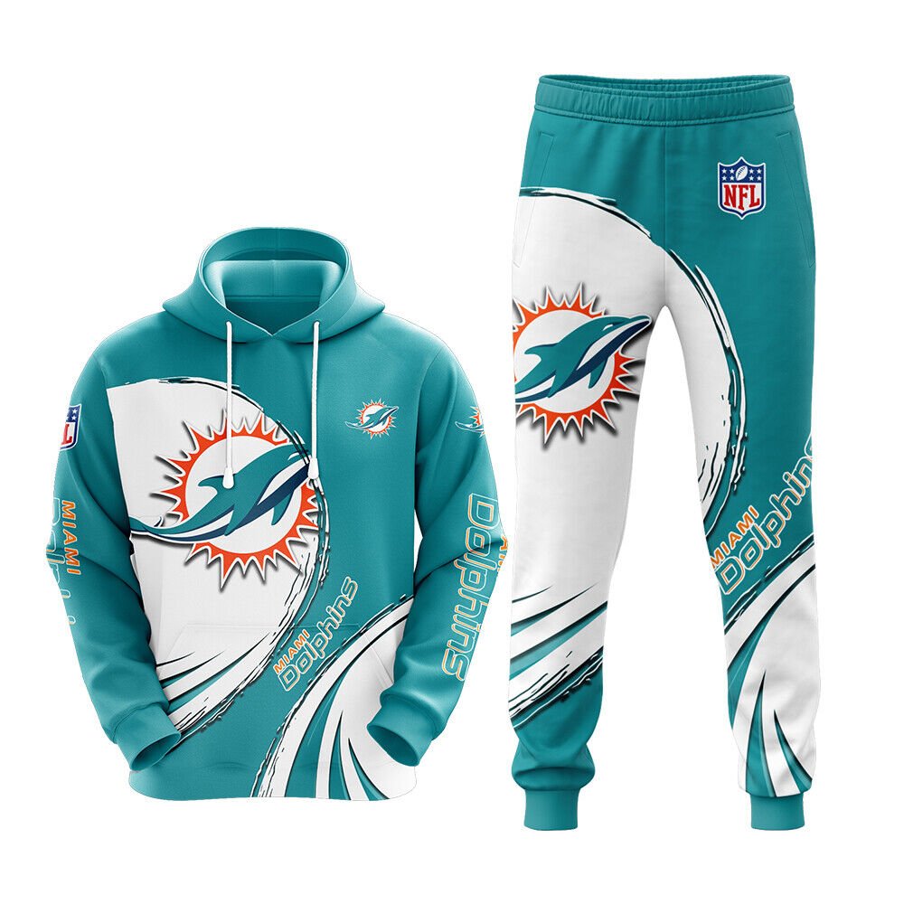 Buildercar - Miami Dolphins NFL Football Team Sport Hoodie Tracksuit