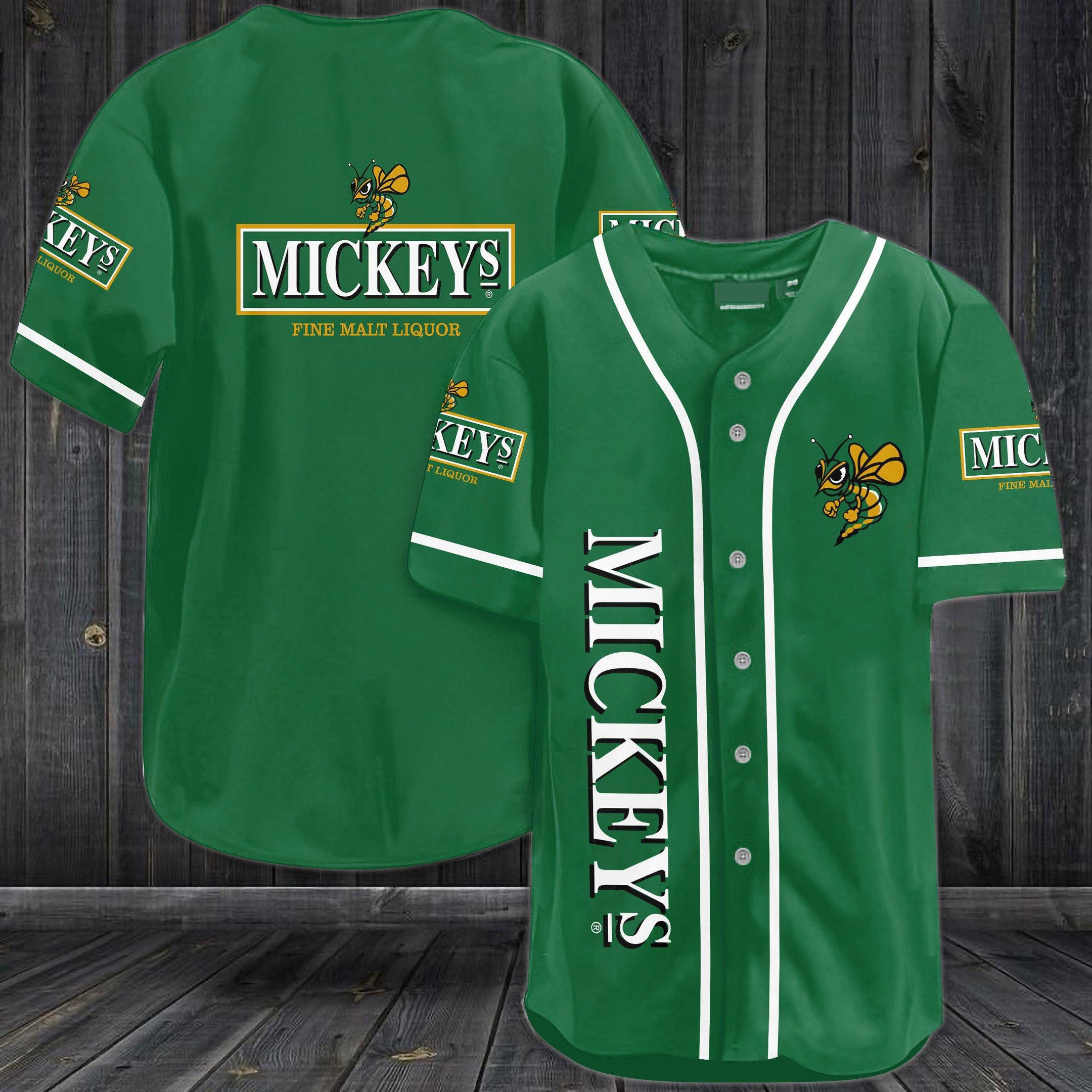 Buildercar - Mickey's Big Mouth Baseball Jersey