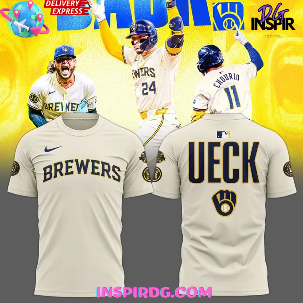 Buildercar - Milwaukee Brewers Bob Uecker Legacy Collection NHL T-shirt