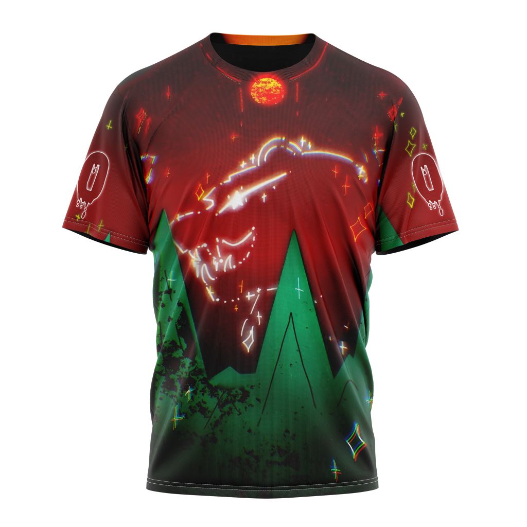 Buildercar - Minnesota Wild For Halloween Night Personalized Name And Number T-Shirt