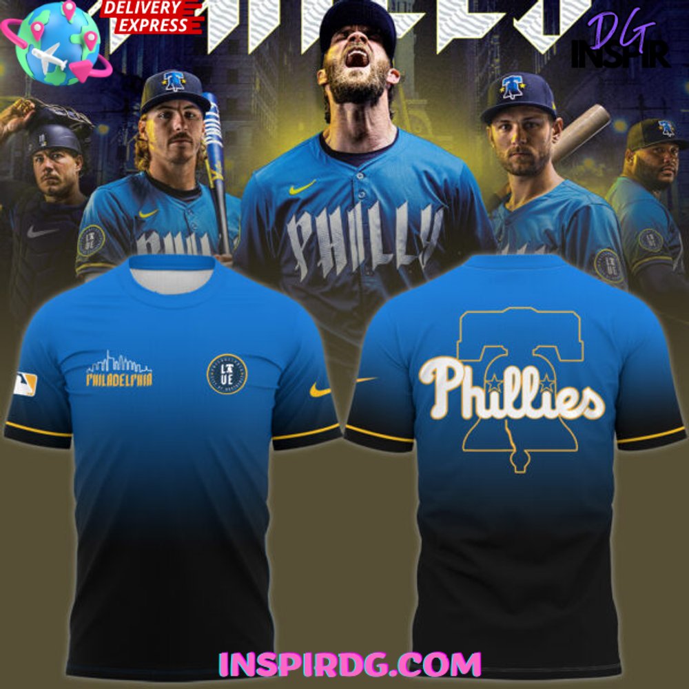 Buildercar - MLB Philadelphia Phillies City Connect 2025 NHL T-shirt