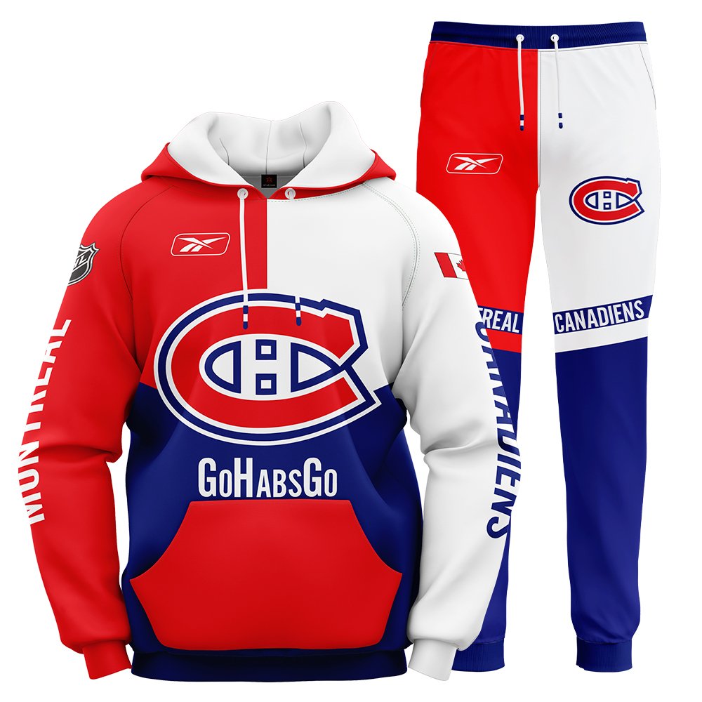 Buildercar - Montreal Canadiens NHL Team Sport Hoodie Tracksuit