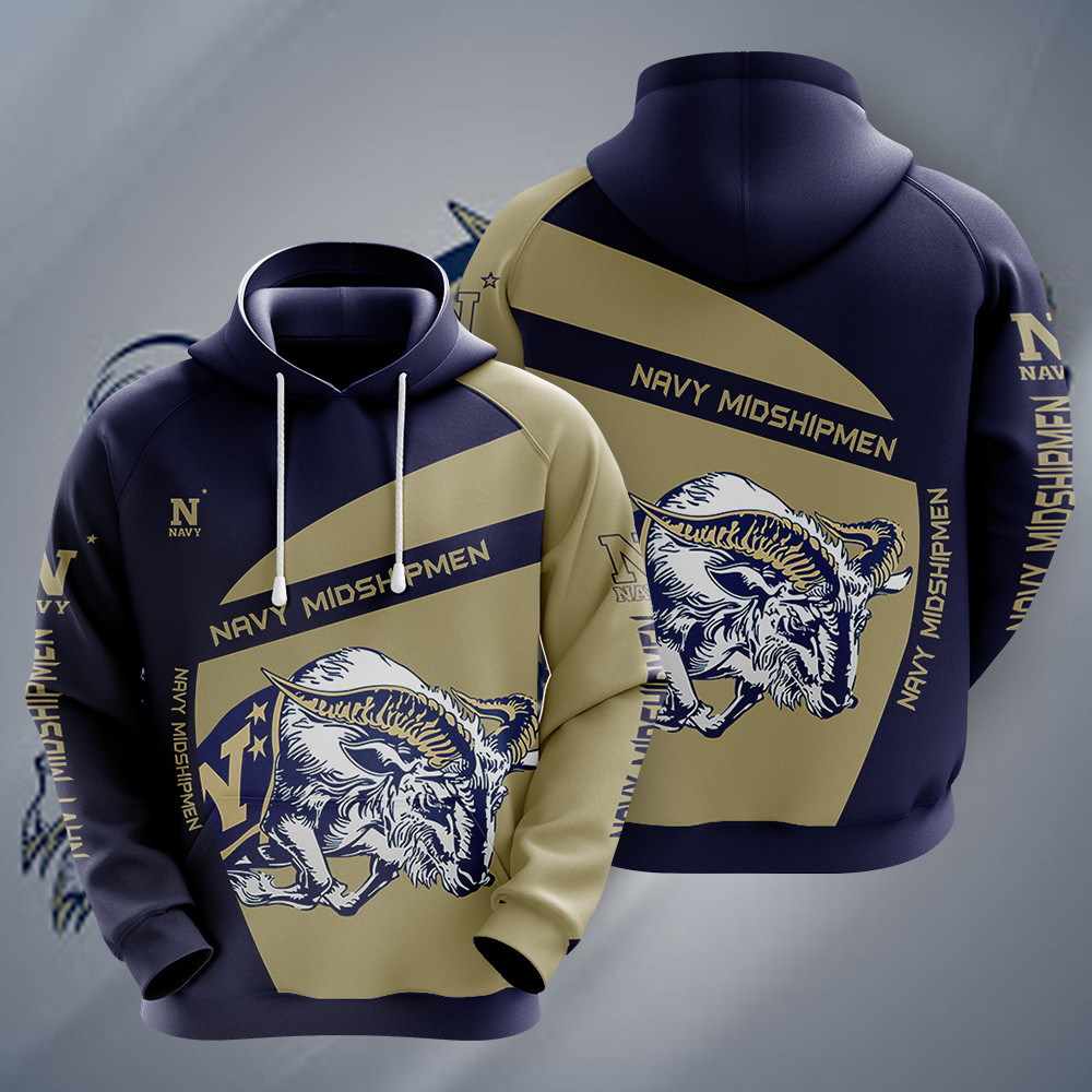 Buildercar - NCAA Navy Midshipmen 3D Hoodie