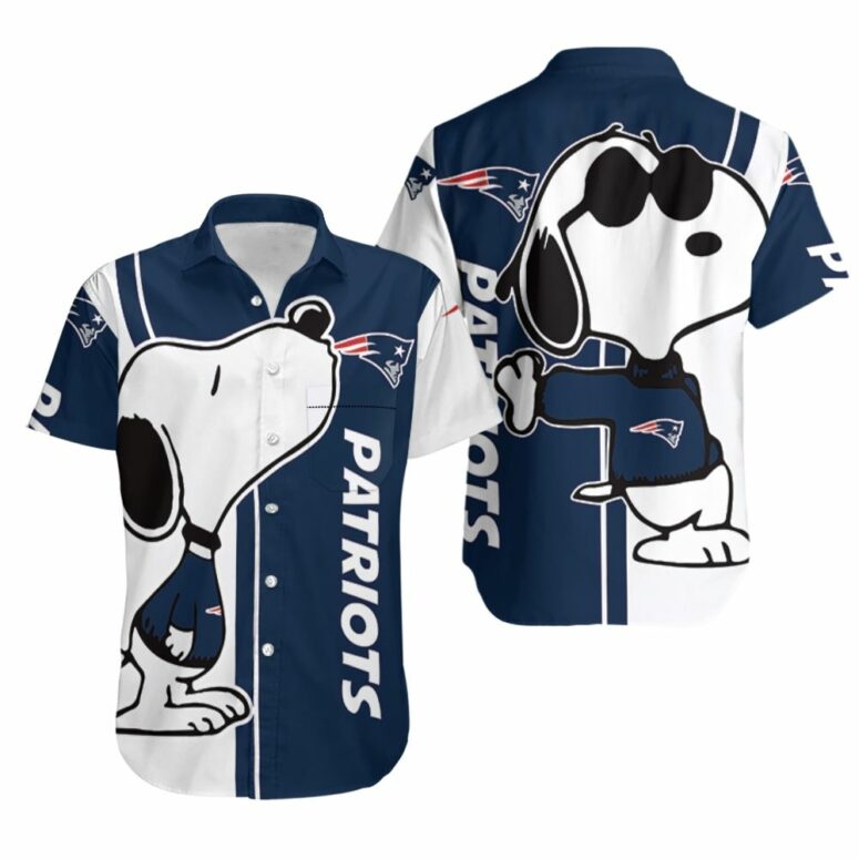 Buildercar - New England Patriots Snoopy Lover Hawaiian Shirt