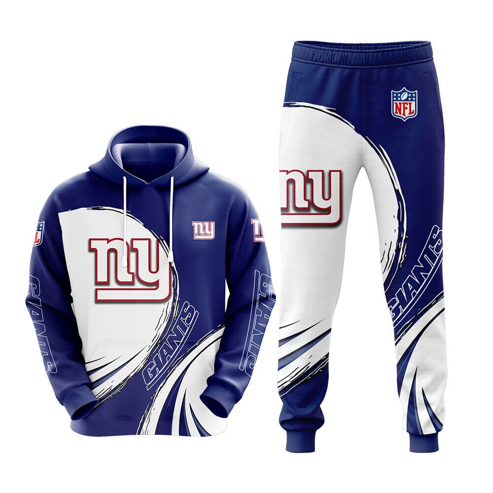 Buildercar - New York Giants NFL Football Team Sport Hoodie Tracksuit