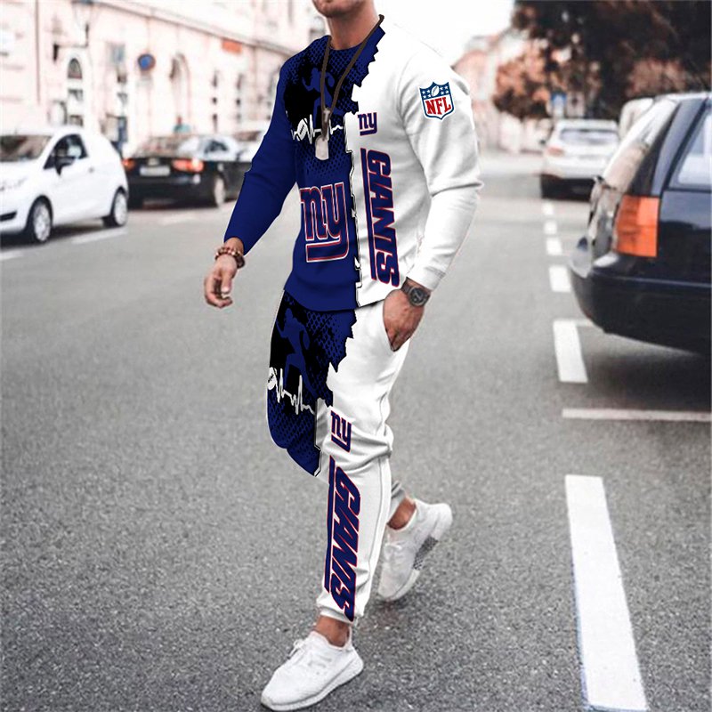 Buildercar - New York Giants NFL Football Team V2 Sport Hoodie Tracksuit