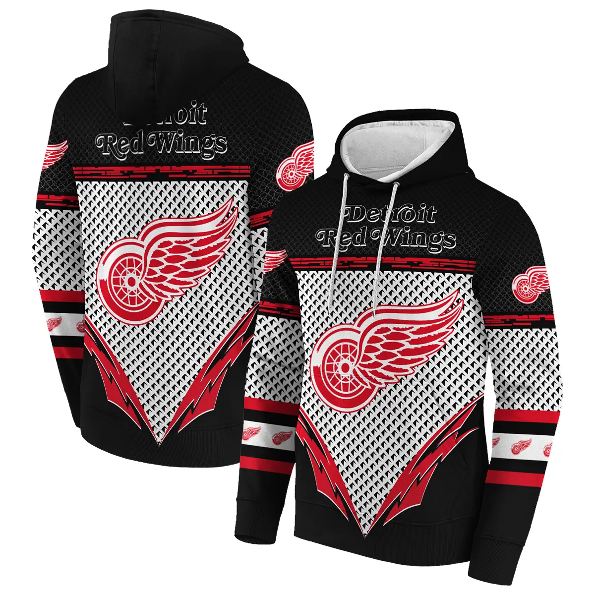 Buildercar - NHL Detroit Red Wings National Hockey League Hoodie
