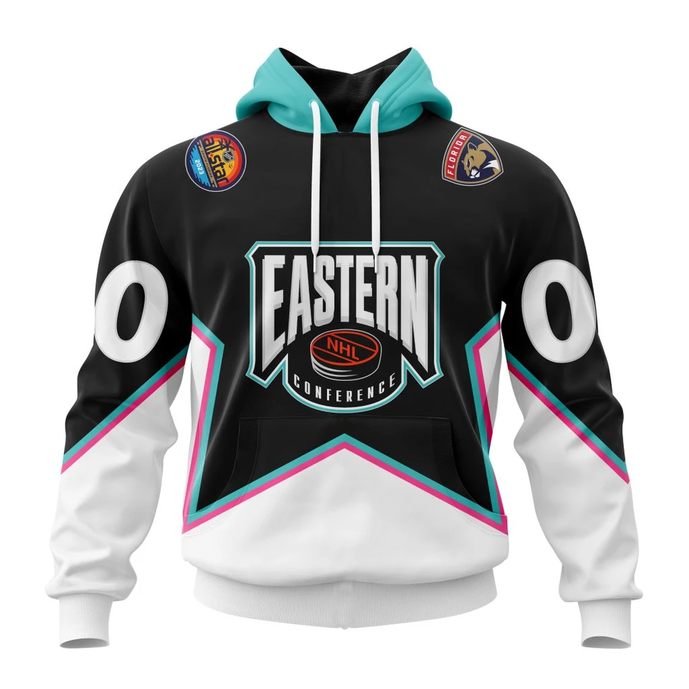 Buildercar - NHL Florida Panthers All-Star Eastern Conference Custom Name and Number Hoodie