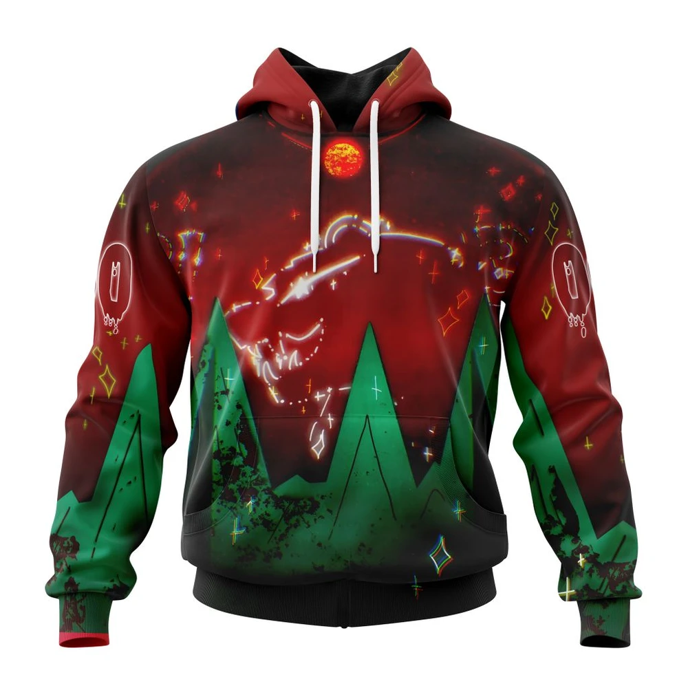 Buildercar - NHL Hoodie Minnesota Wild Jersey For Halloween Night Custom Name and Number Hoodie