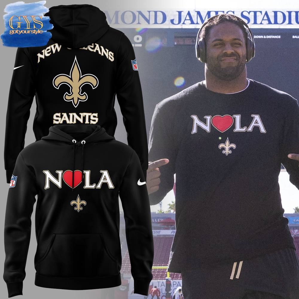 Buildercar - Nola Strong New Orleans Saints Limited Edition Hoodie