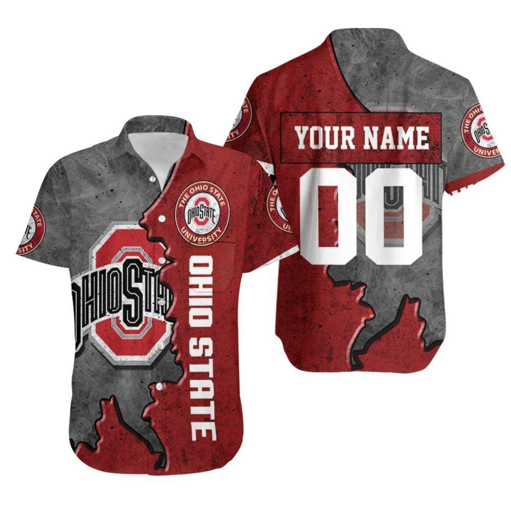 Buildercar - Ohio State Buckeyes Personalized Name And Number