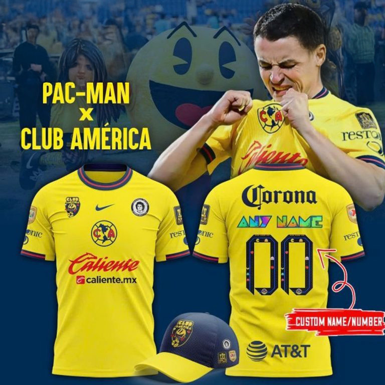 Buildercar - Personalized Club America x Pac Man 2025 Shirt Gift For Club America Fans